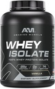 놀라운 근육 Whey Protein Isolate Powder | 25 그램 단백질 Per 서빙 | 100 % Whey Isolate | Zero Fat | 미국에서 제작 (5 Lb, Vanilla)