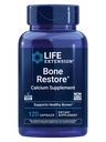 생활 연장 뼈 Restore 칼슘 보충교재, 비타민 D3, 마그네슘, 붕소, 아연, 망간, 실리콘, 도움은 건강한 뼈 조밀도, 글루텐 자유로운, 비 GMO, 120의 캡슐을 유지합니다