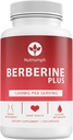 Berberine Plus 1200mg Royal Jelly - 체중 관리, 심장 건강 및 포도당 대사 지원 - 120 Vegan 캡슐 - 미국에서 만든 비 GMO