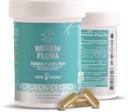 Renew Flora - 고급 교원질 & 피부 지원 - 항 산화제 플러스 소화 효소 및 임상 연구와 여성 및 남성 지원 - Lactobacillus 및 12 등록된 probiotics - 30 일 공급