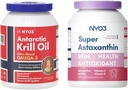 Krill 기름 Omega 3 1000mg softgels와 astaxanthin 12mg 산화 방지제 suppelments 뭉치
