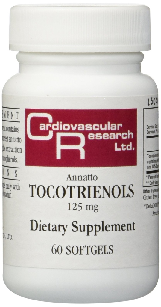 생태 공식 - Annatto Tocotrienols 125 mg 60 젤 [건강 및 미용]