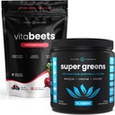 NutraChamps Beet 뿌리 Chewables & 녹색 Superfood 분말 뭉치