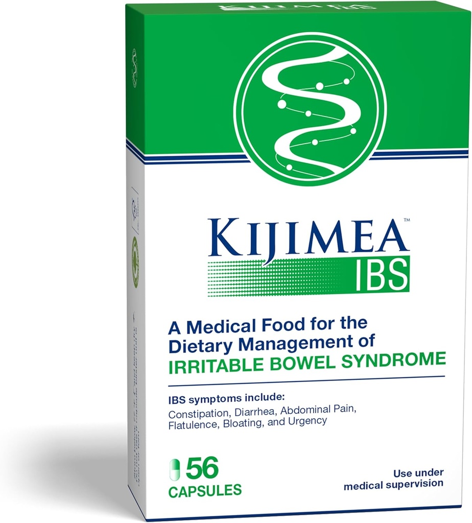 Kijimea TM IBS, Irritable Bowel Syndrome (56 캡슐)의 규정 관리를위한 의료 식품