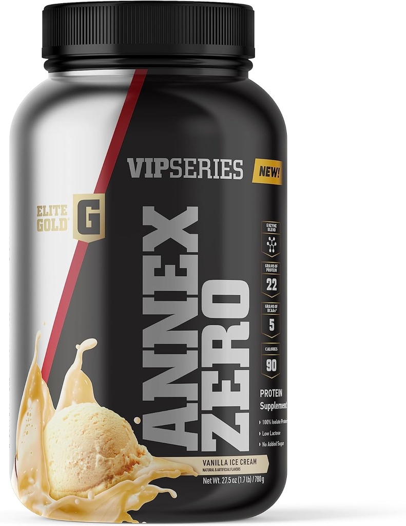 Elite Gold의 Annex Zero 2lb Vanilla Ice Cream