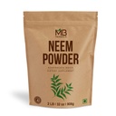 MB 초본 순수한 Neem 분말 2 lb | 32 oz | 908 그램 | 100% 순수한 야생 초래된 Neem 잎 분말 | 피부 머리 & Detox를 위한 아주 Bitter Neem 보충교재 | Azadirachta Indica