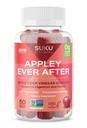 SUKU Appley Ever After Gummies – 메틸을 입힌 B12 & Folate를 가진 Apple Cider Vinegar – 설탕 자유로운, 글루텐 자유로운, Vegan Detox & 에너지 지원 – 놀라운 애플 풍미 – 50 조사