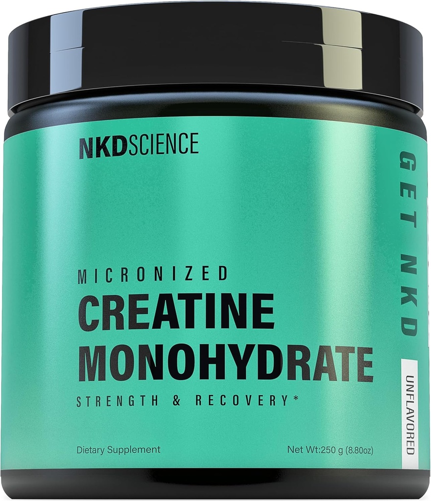 크레아틴 Monohydrate 제 3 자 시험 50 힘과 회복을 위한 분산화 크레아틴 - 서빙 당 5g - unflavored