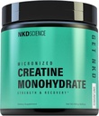 크레아틴 Monohydrate 제 3 자 시험 50 힘과 회복을 위한 분산화 크레아틴 - 서빙 당 5g - unflavored