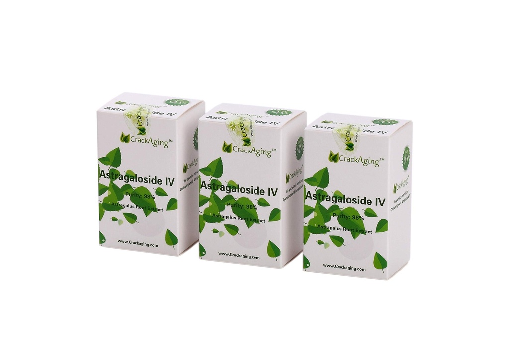 균열 슈퍼 흡수 Astragaloside iv 98 % 50mg / 모자, 면역 지원 180 채식 캡슐