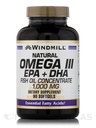 Windmill Omega 3 물고기 기름 1,000 mg Softgels, 90 ct