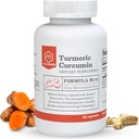 Nano Meda® Turmeric Curcumin with Boswellia | 100% Bioavailable, 특허가 주어진 Micronized Turmeric, 향상된 흡수 | 합동 지원 보충교재, 60 조사