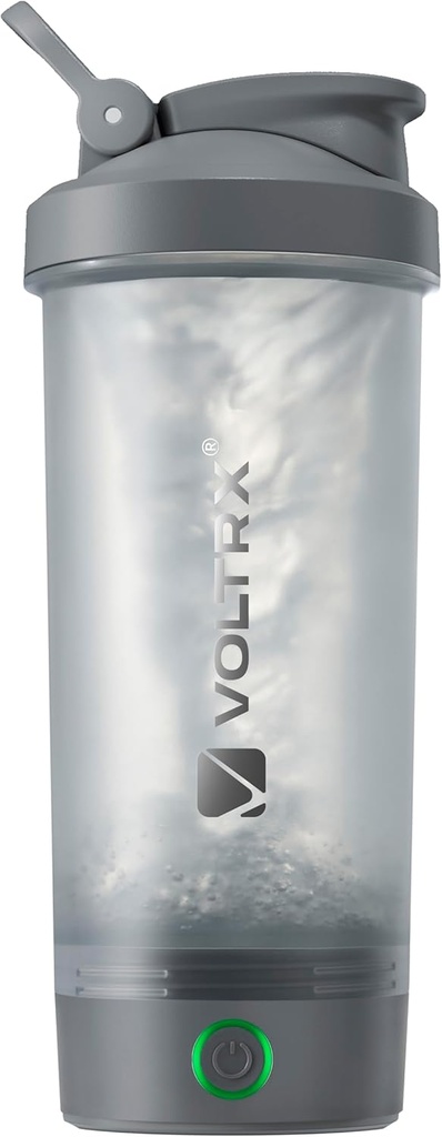 VOLTRX 단백질 셰이커 병, Merger USB C 충전식 전기 단백질 쉐이크 믹서, 단백질 쉐이크 및 식사 교체 쉐이크, BPA 무료, 24oz를 위한 셰이커 컵
