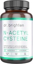 Dr. Brighten N-Acetyl-Cysteine (NAC) - Optimal Detoxification, Immune 기능 및 PCOS를위한 강력한 Glutathione Precursor 아미노산 보충 - 30 캡슐