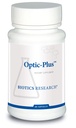 Biotics Research Optic Plus Eye Vitamin & Mineral Support Supplement with Lutein and Zeaxanthin, 건강한 Retinal 조직 및 Vision 60 캡슐