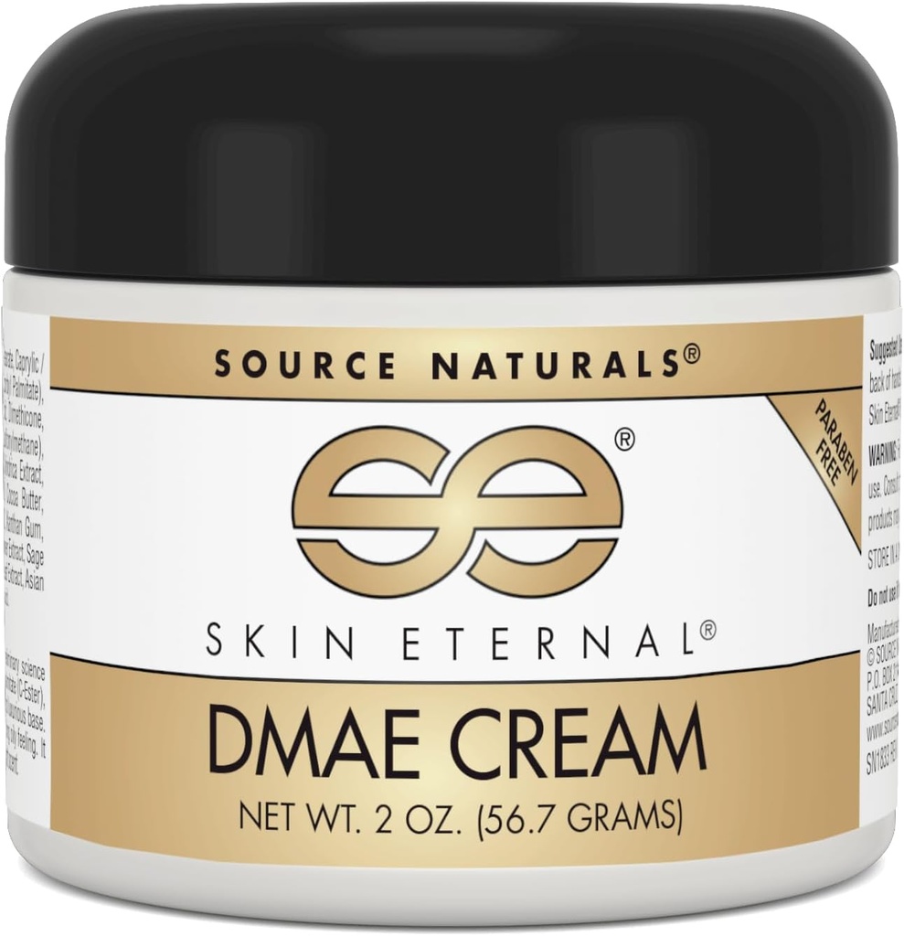 Source Naturals 피부 영원한 DMAE 크림, Paraben 무료 - 2 온스
