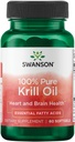Swanson 100 % 순수 크릴 오일 500 밀리그램 60 Sgels