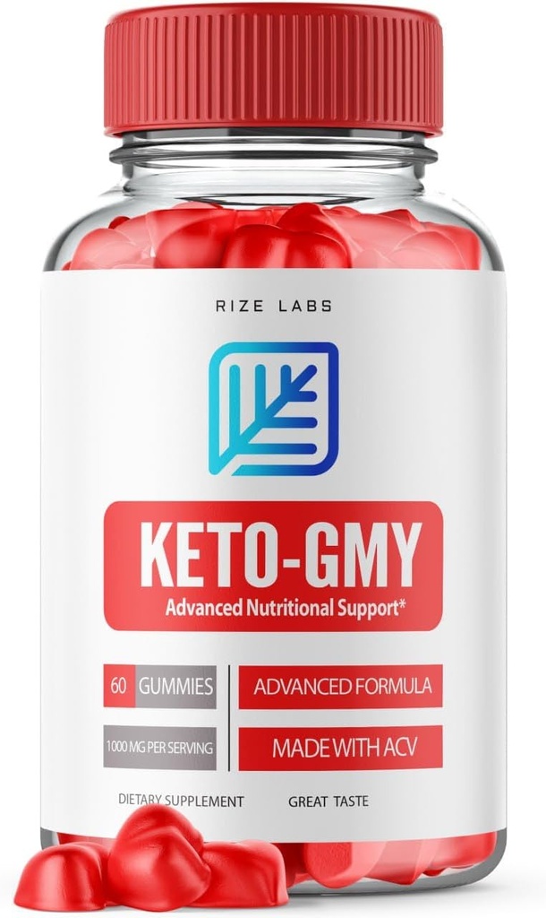 실험실을 rize - 체중 감량을위한 Keto-GMY Gummies, 고급 영양 지원 Gummies, Belly Fat, Vegan (60 Gummies)을 줄이기위한 도움말