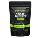 Vegan 스포츠 단백질 분말 초콜릿 20 서빙 - 30g 식물 기반 단백질, VELOSITOL, BCAAs, 유기 녹색 및 과일, Probiotics, 포스트 운동 회복을위한 Tart Cherry, Inform Sports Certified Keto