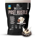 BLACKLABEL 보충 교재 포스트 휴즈틀 포스트 운동 단백질 분말, 30 서빙 - Digestive Enzymes와 스포츠 Whey Isolate 단백질 분말에 대한 NSF 인증 - 쿠키 및 크림