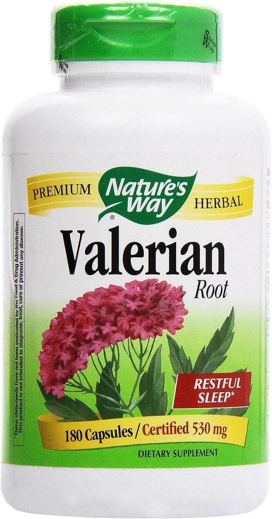 자연의 방법 Valerian 뿌리, (Gelatin) 캡슐 180 ea