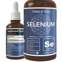 Selenium - 200 mcg, Selenomethionine 양식, 300 서빙 - Vegan, 유리 병, Yeast Free - Sublingual Liquid Concentrate - 산화 방지제, 지원 Immunity, Thyroid 건강 (2 oz.)