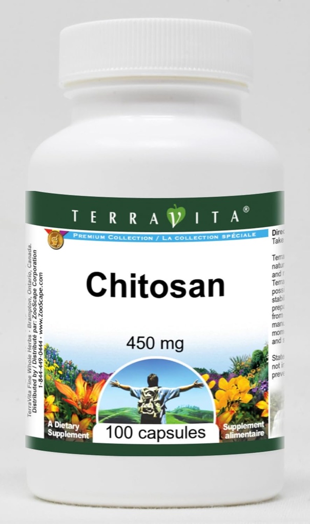 Chitosan - 450 mg (100 캡슐, ZIN : 519716)