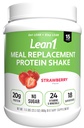 Lean1 식사 보충 단백질 Shake, 딸기 풍미, 15 서빙 욕조