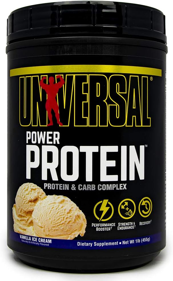 UniversalNutritionPowerProtein, 바닐라, 1 파운드