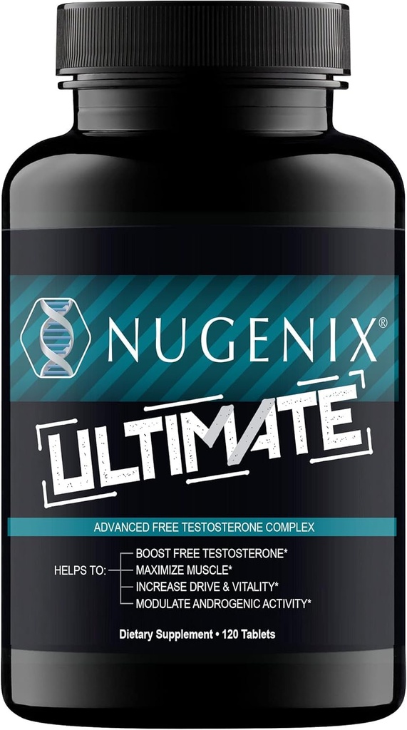 Nugenix 궁극적 인, 테스토스테론 부스터, 120 정제