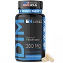 EFFECTIVE NUTRA Dim 보충교재 BioPerine를 가진 300mg - 남자 & 여자를 위한 여분 힘 에스트로겐 차단제 - 호르몬 & 대사 지원 - 2 달 공급