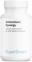 Supersmart - AntiOxidant Synergy - Tumeric Curcumin 및 Alpha Lipoic Acid와 함께 | 비 GMO 및 글루텐 무료 - 60 채식 캡슐