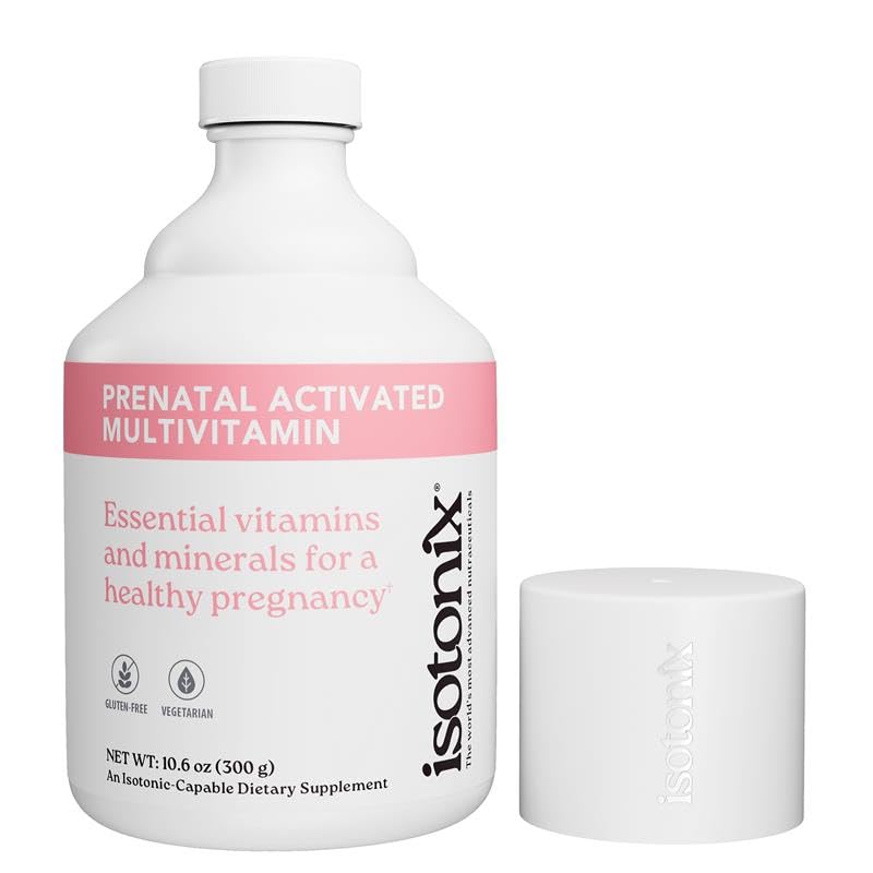 Isotonix Prenatal 활성 Multivitamin, 비타민, 건강한 임신에 기여, 정상적인 혈압을 유지, 도움은 건강한 피부와 머리, 시장 미국 (45 서빙) 유지