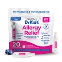 Diphenhydramine - Pre-Measured Single-Use Vials, Sneezing, Runny Nose & Itchy Eyes, 혼합 Berry 맛, 20 개 (팩 1)에 대한 아이 항히스타민