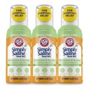 팔 & 망치 단순히 Saline Moisturize & Soothe Nasal 미스트, 건조 코, 4.6 Oz (130 g), 3 팩을 위한 즉시 기복을 위한 약 자유로운 Moisturizing Saline Nasal 살포