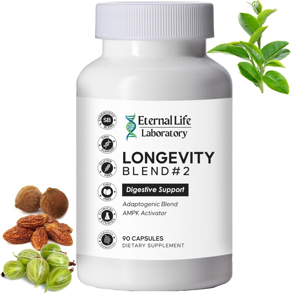 여성과 남성, 매일 Probiotic 보충 Probiotics 및 Triphala, 녹차 추출물 - 노화 방지 Gut 건강 최적화 - Intestinal, Colon & Digestive Health - 90 캡슐