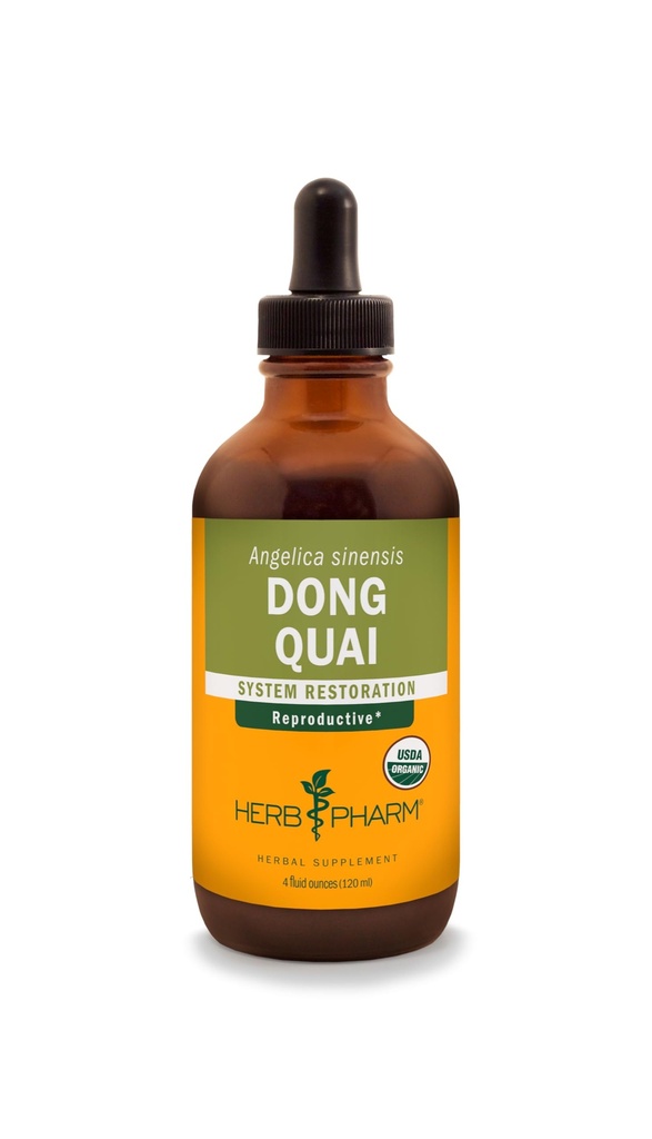 여성 재생 시스템 지원을위한 허브 Pharm Dong Quai 액체 추출물 - 4 Ounce