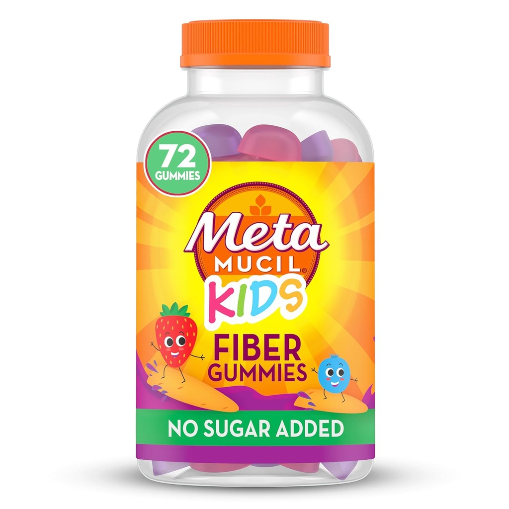 Metamucil, Metamucil 아이 섬유 보충교재 Gummies, 72 조사