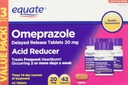동등한 Omeprazole 20 밀리그램, 산성 흡진기, 지연된 방출, 42의 정제