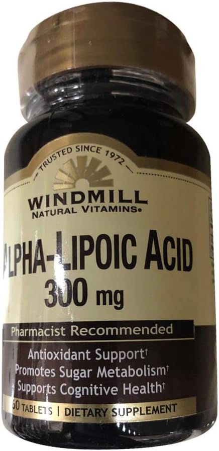 Windmill 알파 Lipoic 산 300 Mg 정제 60 Ea, 60.0 조사