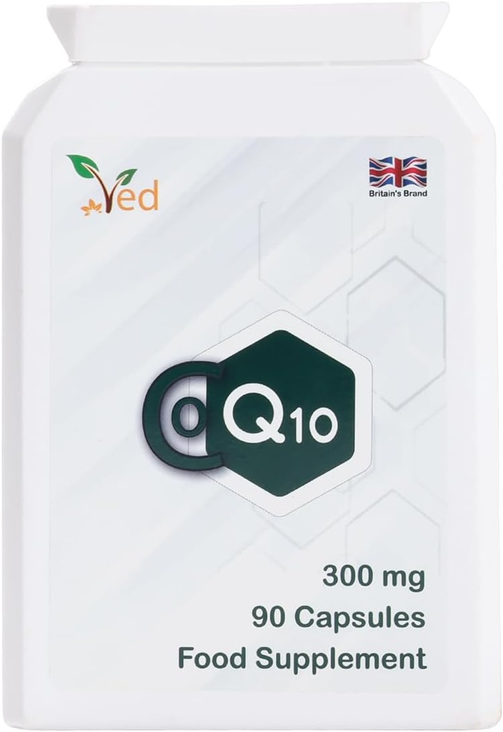 Ved 제일 높은 흡수 CoQ10의 채식주의자, 글루텐 자유로운, 규정식 보충교재, 300 mg 90 Veggie 캡슐