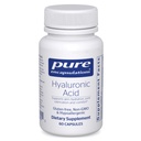 순수한 캡슐 Hyaluronic 산 - 피부 Hydration, 합동 윤활 & 합동 건강을 위해 - 효과적인 흡수 - 글루텐 자유로운 - Vegan & Non-GMO - 60의 캡슐