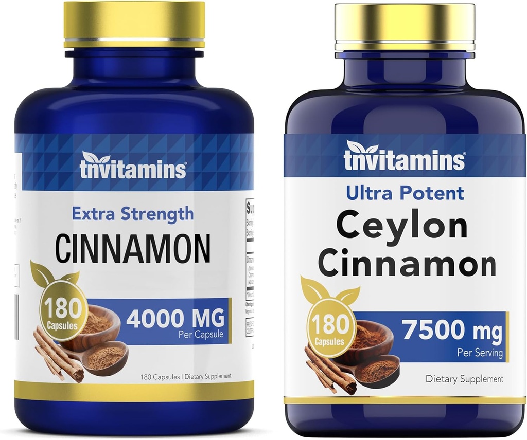 tnvitamins Cinnamon Complex 과 Ceylon Cinnamon