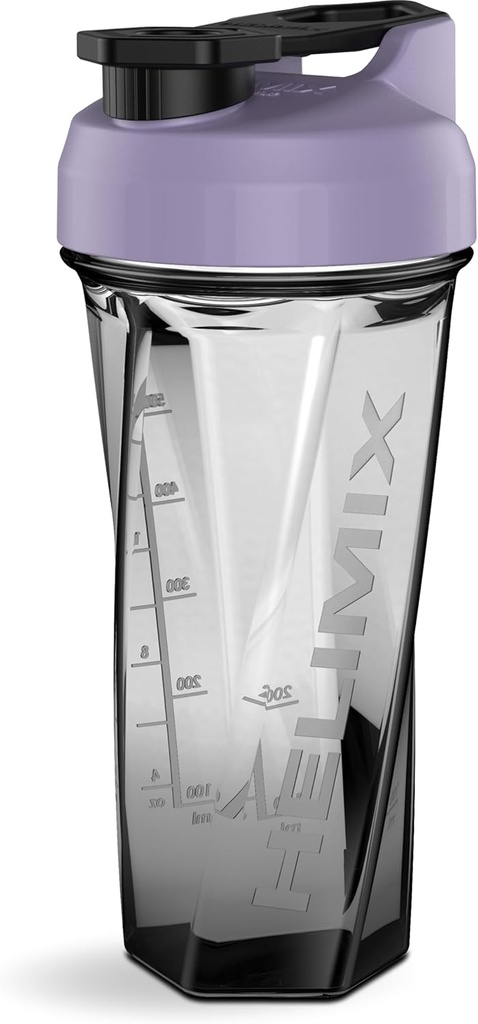 HELIMIX 2.0 Vortex Blender Shaker Bottle Holds upto 28oz | Blending Ball or Whisk | USA Made | 휴대용 Pre Workout Whey Protein Drink Shaker Cup | 믹스 칵테일 스무디 쉐이크 | 톱 랙 안전