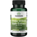 Swanson 최대 강도 백색 Willow Bark 추출물 - Promotes 합동 지원 & 근육 기복 - 25% Salicin-Natural 보충 없음 Stomach Irritation (60 Veggie 모자, 각각 500mg)