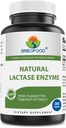 Brieofood Lactase 효소 알약 - 3000 FCC ALU - 360 정제 - 360 서빙 - Non-GMO, 글루텐 무료