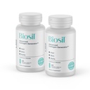 Biosil Collagen Booster Supplement - 60 오리지널 캡슐, 2 팩 - 피부, 헤어, 손톱 및 관절에 대한 특허받은 ch-OSA 활성제 - 천연 생산 지원 - 60 일 공급
