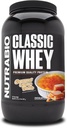 NutraBio Classic Whey Protein Powder- 25G of Protein Per Scoop - 필러, 인공 색상, 보존제 - Caramel Creme Brulee, 2 파운드