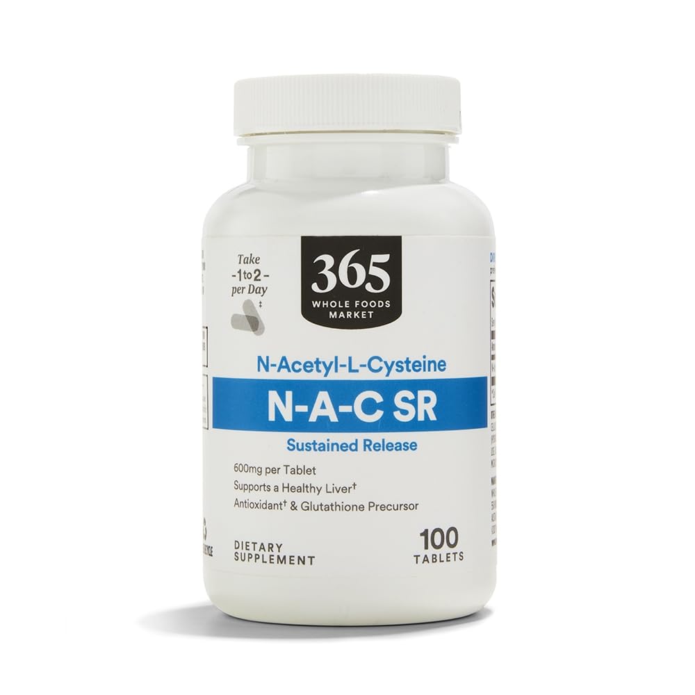 전체적인 음식 시장, NAC에 의하여 365는 600mg, 100 조사를 중단했습니다