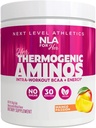 Her Thermogenic Amino Women's Pre Post & Intra Workout Booster (Mango Passion, 30 서빙) w BCAA Essential Amino Acids, Caffeine, & Electrolytes- Max Your Workouts w Sustained Energy-Vegan,Sugar Free